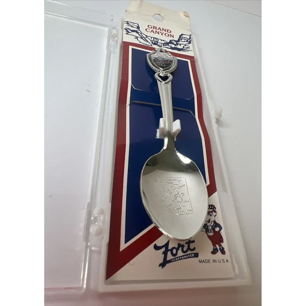 Vintage Fort Inc Grand Canyon National Park‎ Arizona Souvenir Spoon Made USA